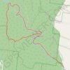 Trace GPS Lerderderg Gorge, itinéraire, parcours