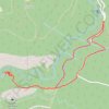Trace GPS Arche du Ponadieu, itinéraire, parcours