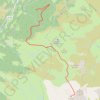Trace GPS Pic du Cabaliros depuis Sireix, itinéraire, parcours