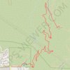 Trace GPS Echo Mountain, itinéraire, parcours