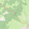 Trace GPS Rochers de l'Ours, itinéraire, parcours