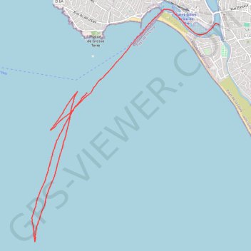 Trace GPS SailFreeGps_2022-07-24_15-36-06, itinéraire, parcours
