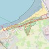 Trace GPS Natuur tussen Zeebrugge en Blankenberge, itinéraire, parcours