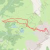 Trace GPS Ski au Mont Charvin, itinéraire, parcours