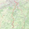 Trace GPS Liège-Rochefort, itinéraire, parcours