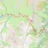 Trace GPS Le petit Mont Blanc, itinéraire, parcours