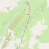 Trace GPS Massif de la Vanoise parking de Bellecombe au refuge d'Entre Deux Eaux, itinéraire, parcours