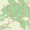 Trace GPS Thivet forêt de Marsois, itinéraire, parcours