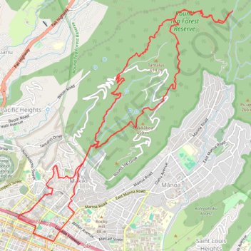 Trace GPS Trail Router route, itinéraire, parcours