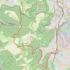 Trace GPS Moulin de Lamadelaine - Differdange, itinéraire, parcours