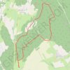 Trace GPS Varogne, itinéraire, parcours