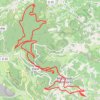 Trace GPS Rando montmelas, itinéraire, parcours