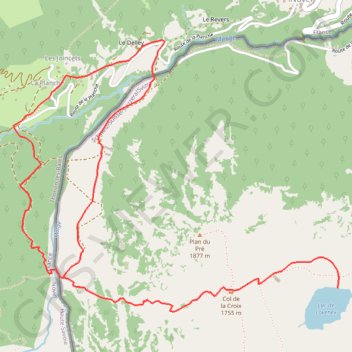 Trace GPS tmp_gpx-Lovenex, itinéraire, parcours