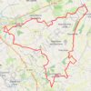 Trace GPS 1 - JR parcours 40km, itinéraire, parcours