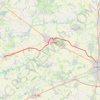 Trace GPS De La Roche-sur-Yon à Coëx, itinéraire, parcours