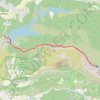 Trace GPS La montagne Sainte Victoire, itinéraire, parcours