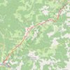 Trace GPS Lamastre - Le Cheylard, itinéraire, parcours