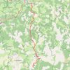 Trace GPS Chemin de Saint Guilhem - Etape 1, itinéraire, parcours