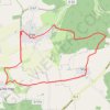 Trace GPS Randonnée du Haut Chemin - Le chemin de la Reine à Vigy, itinéraire, parcours