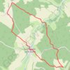 Trace GPS Circuit des Lavoirs - La Chapelle-Saint-André, itinéraire, parcours