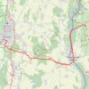 Trace GPS Vogtsburg - Colmar, itinéraire, parcours