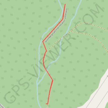 Trace GPS Stromberg Falls, itinéraire, parcours