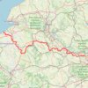 Trace GPS GR26 De Villennes-sur-Seine (Yvelines) à Villers-sur-Mer (Calvados) (2020), itinéraire, parcours