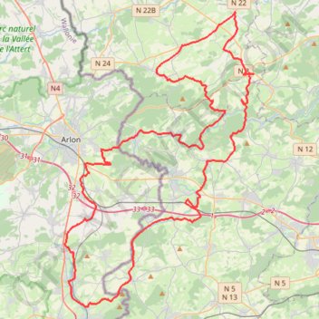 Trace GPS Florancy 81kms, itinéraire, parcours