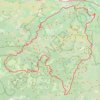 Trace GPS Tour sur deux jours dans les Corbières, itinéraire, parcours