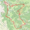 Trace GPS Sentier de Dadon - Grand-Vabre, itinéraire, parcours