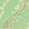 Trace GPS Lacs vosgiens, Lac des Truites, itinéraire, parcours