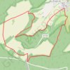 Trace GPS Le Signal de Saint-Lôup-sur-Aujon, itinéraire, parcours