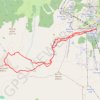 Trace GPS Mont Jovet par le pas des Brebis, itinéraire, parcours