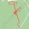 Trace GPS Cèpes à la fontaine rouge, itinéraire, parcours