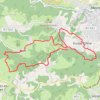 Trace GPS Le vieil Ecotay, itinéraire, parcours