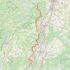 Trace GPS GR42 De Boffres à Saint Montan (Ardèche), itinéraire, parcours