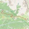Trace GPS Le Boréon-La madone de fenestre, itinéraire, parcours