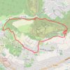 Trace GPS Scy-Chazelles à Col de Lessy, itinéraire, parcours