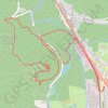 Trace GPS Étival-Clairefontaine - Pierre d'Appel, itinéraire, parcours