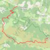 Trace GPS Bagnols - Bleymard JLP, itinéraire, parcours