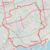 Trace GPS Toronto loop, itinéraire, parcours