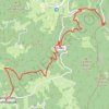 Trace GPS Le grand Feltin, itinéraire, parcours