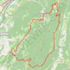 Trace GPS Forêt Domaniale des Coulmes, itinéraire, parcours