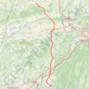 Trace GPS chatonnay-pontenroyans, itinéraire, parcours