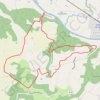 Trace GPS Boucle de Saint-Sébastien - Puylaurens, itinéraire, parcours