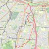 Trace GPS Les coteaux à vélo - Paris, itinéraire, parcours