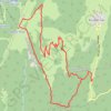 Trace GPS Mont Morbié depuis le Col du Frêne, itinéraire, parcours