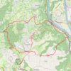 Trace GPS VTT . 1H30, itinéraire, parcours