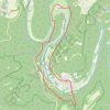 Trace GPS De Poupehan à Frahan ( Premier WE Ardenais de l'année 2022 ), itinéraire, parcours