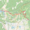 Trace GPS De Poggio Bustone à Piediluco, itinéraire, parcours